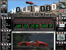 Tablet Screenshot of hollywood-wheels.com